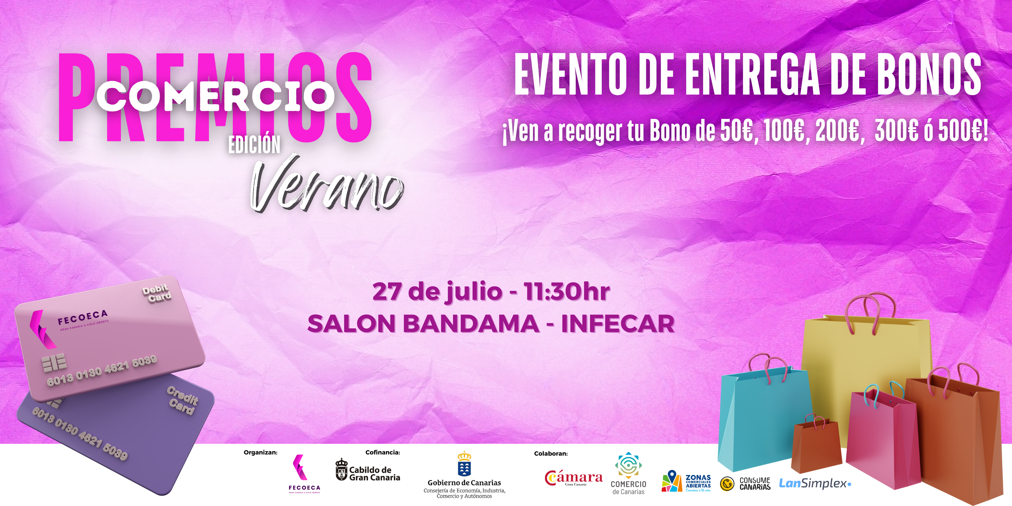 ENTREGA BONOS PREMIOS COMERCIO 2024