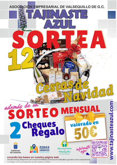 Β‘Valsequillo sortea 12 Cestas de Navidad!