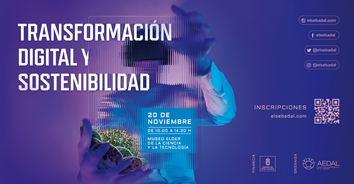 TransformaciΓ³n Digital y Sostenibilidad: 20 de noviembre en Museo Elder